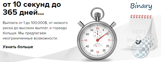 Депозит от 300 рублей на рынке бинарных опционов